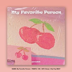 City Pop Type Beat "My Favorite Person"