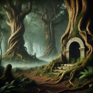 Белый олень