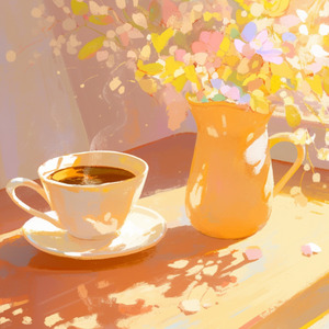 コーヒーと陽だまりの午後