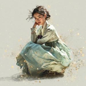 단풍 아래서 울었죠