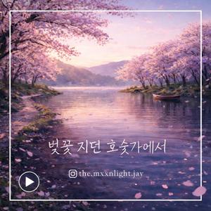 벚꽃 지던 호숫가에서