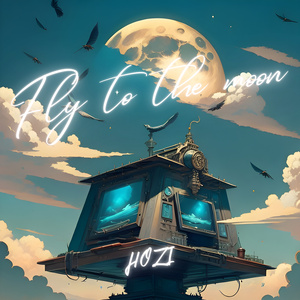 fly to the moon