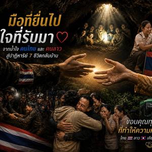 มือที่ยื่นไป ใจที่รับมา