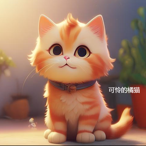 可怜的橘猫