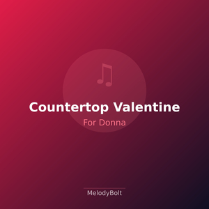 Countertop Valentine