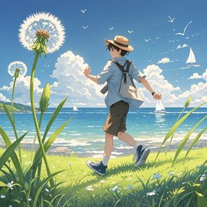 青草地的海-方厚安