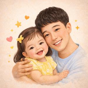 아빠를 닮은 딸