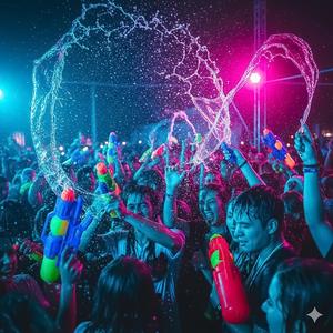 เต้นรับน้ำสงกรานต์