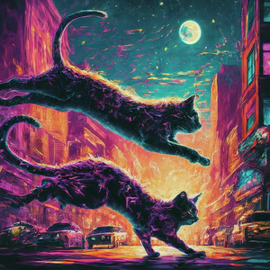 猫たちのパレード