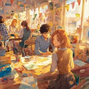 夕暮れに落ちた距離