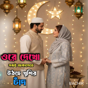 ওরে দেখো সবাই আকাশেতে উঠছে খুশির চাঁদ