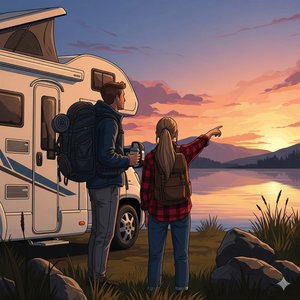 Los viajeros en su salsa