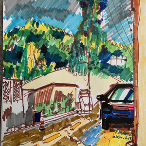 虹桥路边烧烤摊