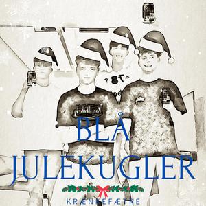 Blå Julekugler