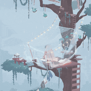 烟雨行舟