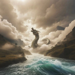 龙啸九天山河笑