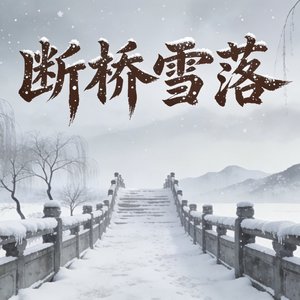 断桥雪落