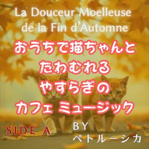 “Persan et Chat Noir dans la Brise d’Automne”