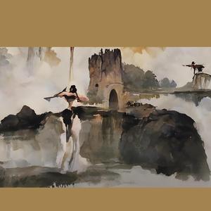 Tetesan Hujan Membingkai Senja