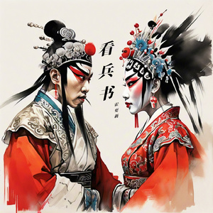 彦章夜观兵书