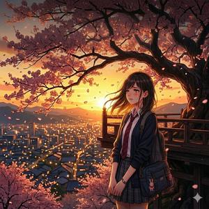 Cherry Blossoms After Midnight
