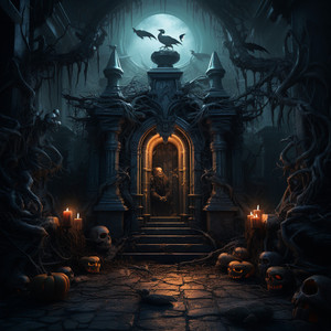 Eerie Crypt Echoes on All Hallows' Night