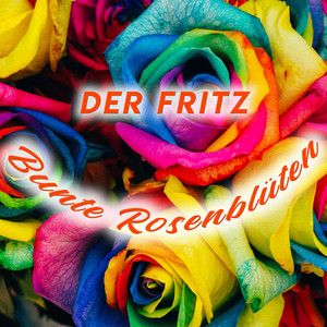 Bunte Rosenblüten