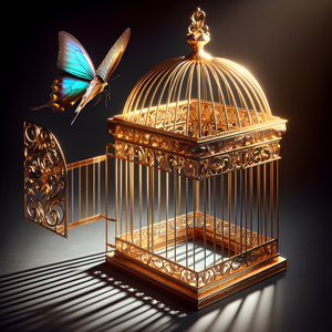 Golden cage