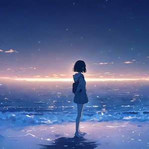 静かに燃える青い心臓