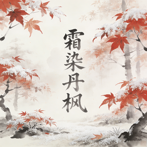 霜染丹枫