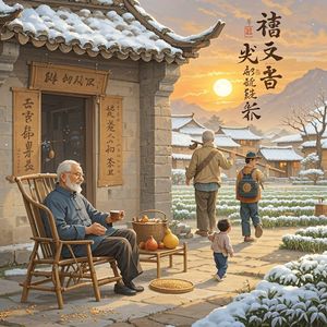时光里的灯火