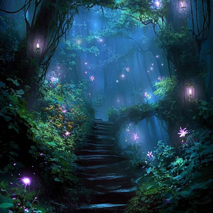 Distant Dawn (with rain)