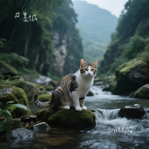 山涧里的猫