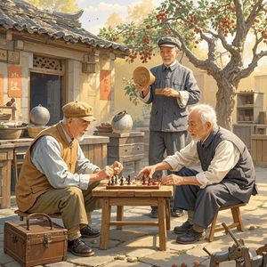 两位老战友-翁秀琴