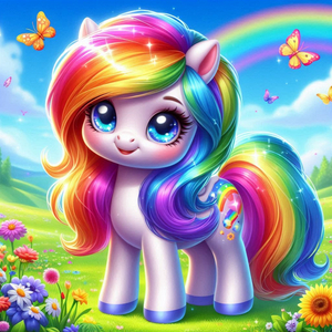 Kucyk Tęczowa Grzywa