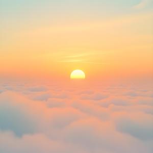 05 미니멀한 피아노 레이어와 주변 질감이 있는 부드러운 아침 햇살