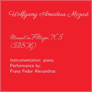 Minuet in F Major, K. 5