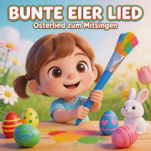 Bunte Eier Lied | Osterlied für Kinder | Eier bemalen Kinderlied zum Mitsingen