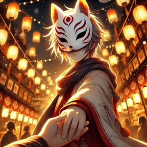 狐の仮面に誘われて