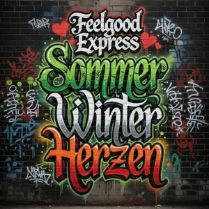 Sommer winter herzen