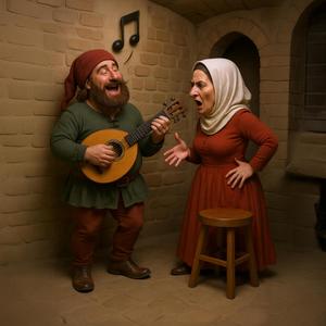 La belle et le ménestrel