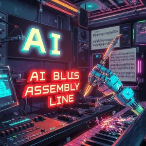 代码诗人上班族(AI Blues Assembly Line)