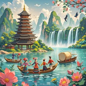 山歌飞过漓江水-农夫