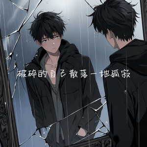 破碎的自己散落一地孤寂