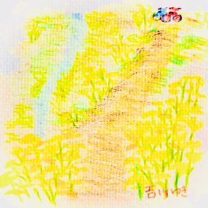 菜の花のカントリーロード