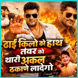 ढाई किलो को हाथ तंवर को थारी अकल ठकाणे लादेगो