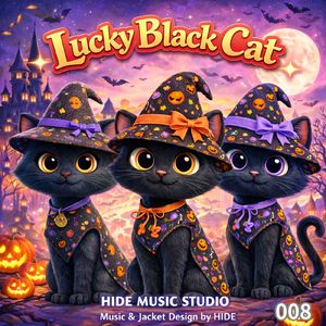 Lucky Black Cat 008