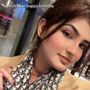 Sehrish Khan happy birthday