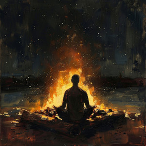 Serenidad En La Calma Del Fuego