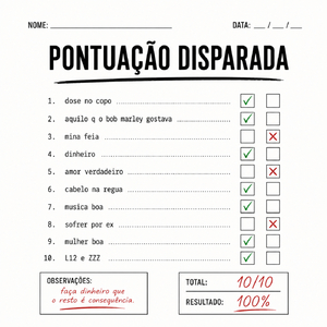 Pontuação Disparada